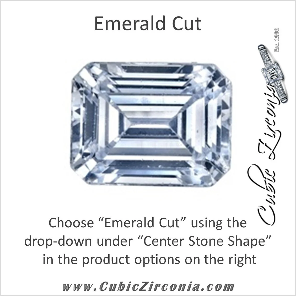 Cubic Zirconia Engagement Ring- The Gabrielle (Customizable Center featuring Round Side Stones and Filigree) - Image 16
